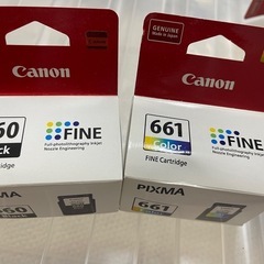 canon プリンターインク　2個セットの画像