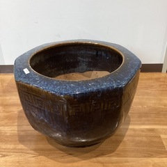 火鉢（金魚・メダカ鉢）【町田市再生家具】251401の画像