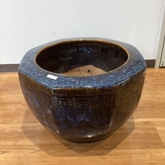 火鉢（金魚・メダカ鉢）【町田市再生家具】251401の画像