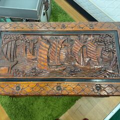 【愛品館八千代店】アンティーク収納箱(W1010)の画像