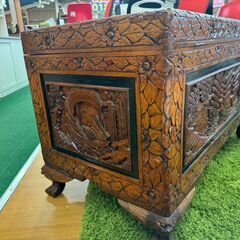 【愛品館八千代店】アンティーク収納箱(W1010)の画像