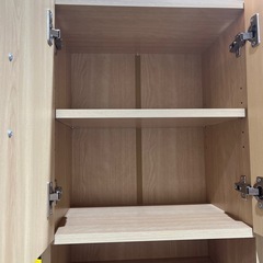 収納棚　棚　食器棚　家具　キッチン収納【横43.3奥31高180】の画像