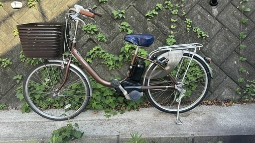 パナソニック電動アシスト自転車 26インチ バッテリー12ah