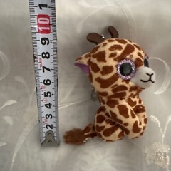 キリン ぬいぐるみキーホルダーの画像