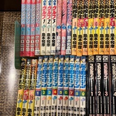 ・逆境ナイン　全6巻セット　 ・とつげきウルフ　全3巻 ・炎のニンジャマン　全4巻 ・風の戦士ダン　全9巻 ・挑戦者　　　全4巻 ・燃える女子プロレス　全3巻 ・燃えるV　　全5巻 ・炎の転校生　全12巻 ・スカルマン　全7巻 　   島本和彦 ５３冊セット の画像