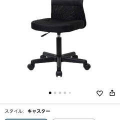 【オフィスチェア】メッシュチェア ブラック の画像