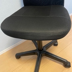 【オフィスチェア】メッシュチェア ブラック の画像