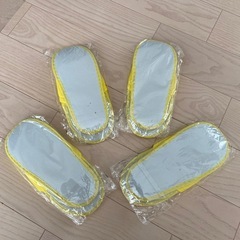 お子様用スリッパ　イエロー　4コセットの画像