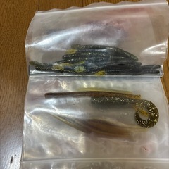 バス釣り　ワーム　ラインまとめ売りの画像