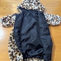 【美品】 ベビー 服 アウター 冬 ドレスオール サイズ50-70の画像