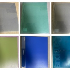 リングバインダー６個の画像