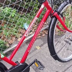 リサイクルショップどりーむ鹿大前店　No.341　自転車　26インチ　カゴ付き♪　お手頃価格🎵の画像