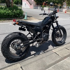 TW200e 最終型 フロントディスクの画像
