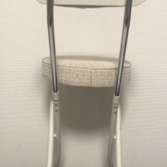 折りたたみチェア　椅子　キッチンなど　新品同様の画像