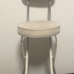 折りたたみチェア　椅子　キッチンなど　新品同様の画像