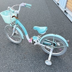 18インチ 子供用自転車 「アリエル」補助輪仕様の画像