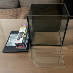 GEX Glassterior -MEDAKA- & GEX SAFE COVER AUTO HEATER 36 の画像