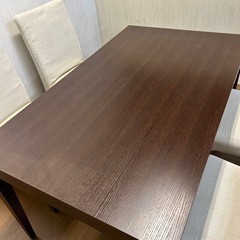 【リユース☆エコちょっぷ】ニトリ　ダイニングセットの画像