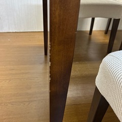 【リユース☆エコちょっぷ】ニトリ　ダイニングセットの画像