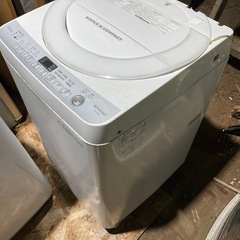 【現状品】SHARP 洗濯機 7.0kg 2017年製の画像