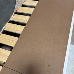 セミシングルベッド マットレス付 一日中過ごせるベッドの画像