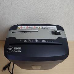 シュレッダー アコ・ブランズ・ジャパン パーソナルシュレッダ GSHA21X 家庭用シュレッダー 中古品の画像