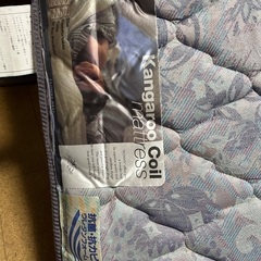 シングルベッド・マットレス付きの画像