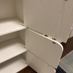 木製3段ボックス2個セット　の画像