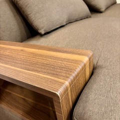 【無料】ソファ ベッド　収納・オットマン付きの画像