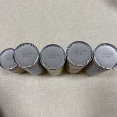 【お取引中】ほほえみらくらくミルク缶　5個の画像