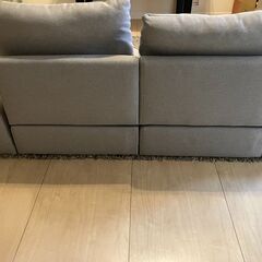 ローソファー（二人掛け用）の画像