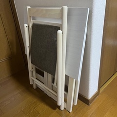 テーブル チェア セット 折りたたみ 机 イスの画像