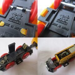 G∝1 プラレール ちんちんでんしゃ 8 旧動力 トミー 日本製 前スイッチ TOMY JAPAN 検：チンチン電車 路面電車 当時物 鉄道 絶版品 レトロの画像
