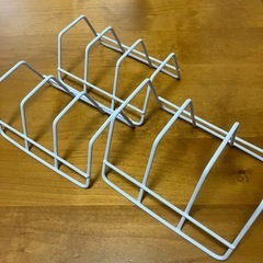 ディッシュスタンド お皿収納ラック3個の画像