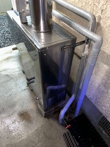 「予定者決定」石油給湯器