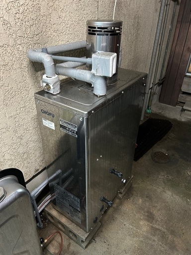 「予定者決定」石油給湯器