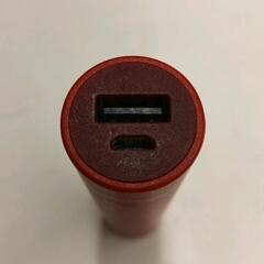 0810-186 モバイルバッテリー 3200mAh 5v2.1Aの画像