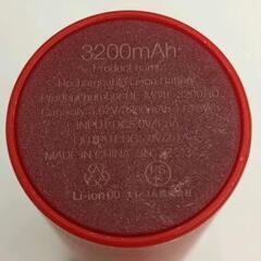 0810-186 モバイルバッテリー 3200mAh 5v2.1Aの画像