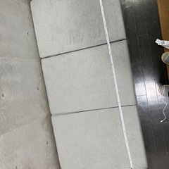 三つ折り可能　シングルマットレス　美品の画像