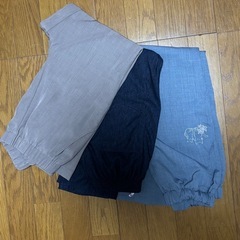 前開き綿パジャマ・高齢女性ズボン（介護）の画像