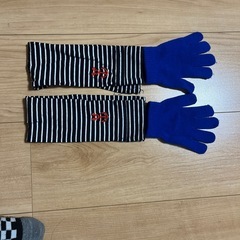 アームカバー、手袋、財布、シート、キティの画像