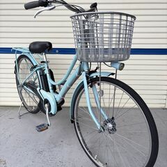 リサイクル自転車(2508-02) 電動アシスト自転車 (ﾌﾞﾘﾁﾞｽﾄﾝ) 8.7Ah 26ｲﾝﾁの画像