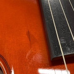 2508-308 ヴァイオリン ハードケース付属 キズ 汚れありの画像