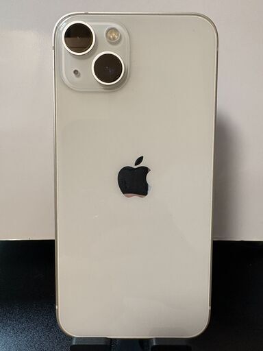 【美品】画面・背面傷なしApple iPhone 13 ホワイト 本体128GB
