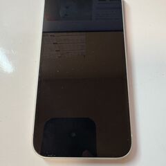 【美品】画面・背面傷なしApple iPhone 13 ホワイト 本体128GBの画像