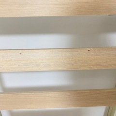 アイリスオーヤマ 突っ張りラック 棚付きの画像