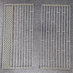 山崎実業・中古・折りたたみ式水切りラック 2点セットの画像