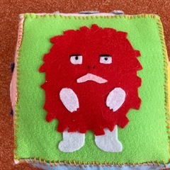 ハンドメイド　布　サイコロ　の画像
