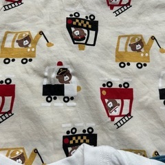 8/17に削除 90 西松屋 Tシャツ7枚セットの画像