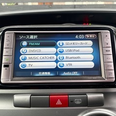 安心の総額表示！車検満たん★ダイハツタントカスタムXリミテッド禁煙車★電動スライドドアBluetoothナビTVの画像
